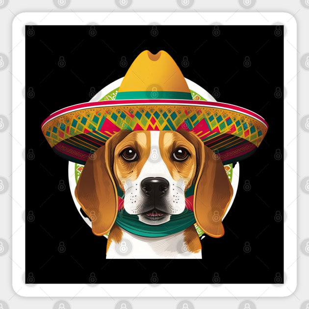 Beagle 5th of May Sticker by JayD World